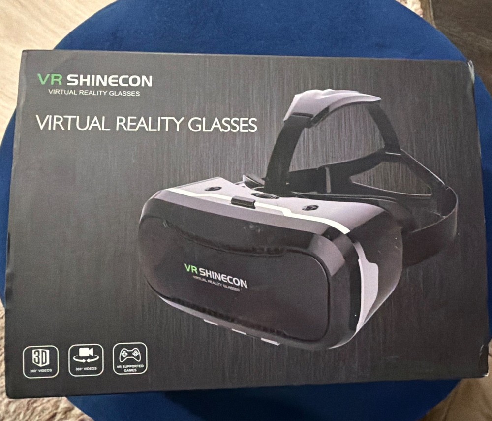 VR SHINECON Gen II Smartphone VR Headset 6.0 in Max 101° FOV Black X001EBIXQN