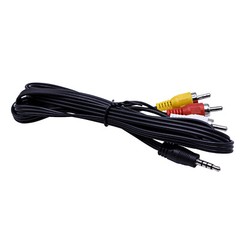 Composite A/V Cable/Cord for Roku LT HD XD 1080p XDS 2050X 2450D 2500R Player