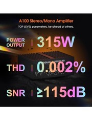 Douk Audio A100 TPA3255 Digital Power Amp 300W x2 Stereo Mono Subwoofer Amp Home