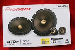 Pioneer A-Series TS-A653CH 6.5″ 2-way, 370 W Max Component Speakers NEW #N1