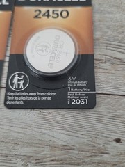 6 Pack Genuine Duracell 2450 Lithium 3V Coin Cell Batteries CR2450