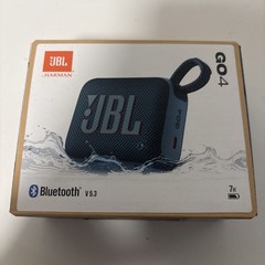 JBL Go 4 Ultra-Portable Waterproof Bluetooth Speaker 7 Hour Battery New BLUE