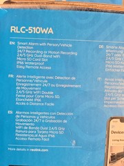 Reolink RLC-510WA 5MP Dual-Band WiFi IP66 Cam Person/Vehicle microSD GA