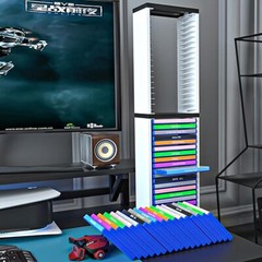 VIDEO GAME STORAGE TOWER ORGANIZER FOR PS5 PS4 PS3 NINTENDO SWITCH XBOX 36 DISCS