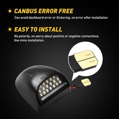 AUXITO LED License Plate Light For 1999-2013 Chevy Silverado Avalanche Bright US