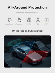 Redtiger F17Elite 3 Channel 4K Dashcam – Hardwire Kit + Memory Card Included