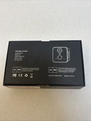 JAVISCAM Small Size Big Eyes Mini Camera Security Baby Live 4K FCC ID: 2A5FR-H5
