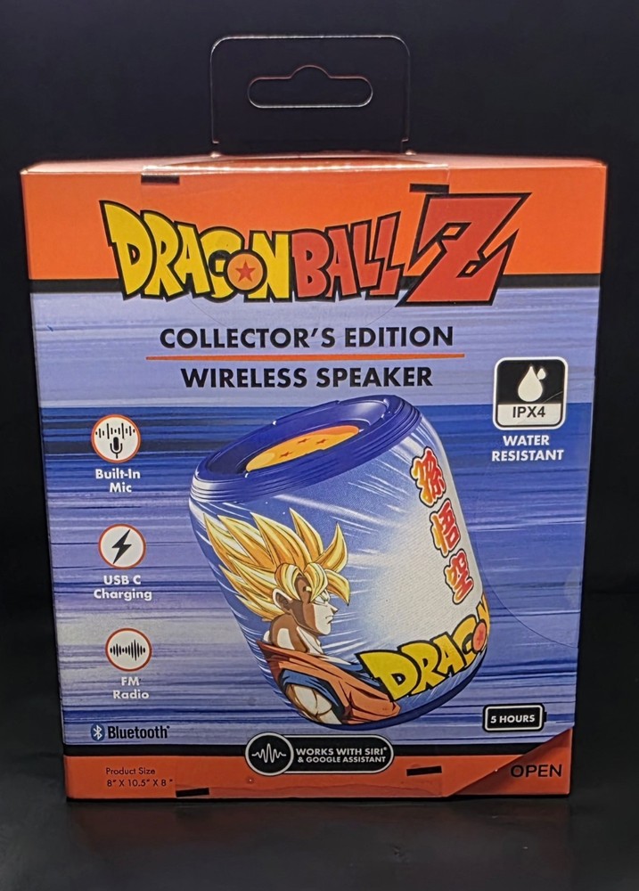 Dragon Ball Z wireless speaker with built in mic, and radio!!