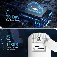 4PCS WiFi Camera Solar Outdoor Wireless Battery Powered Audio Security Camera