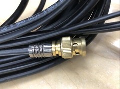 Lot of 3 30ft RG59 Siamese Coaxial Cable