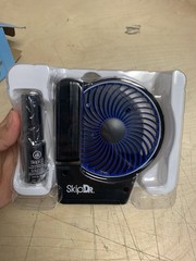 SkipDr CD & DVD Motorized Disc Repair System (Black/Blue) USED