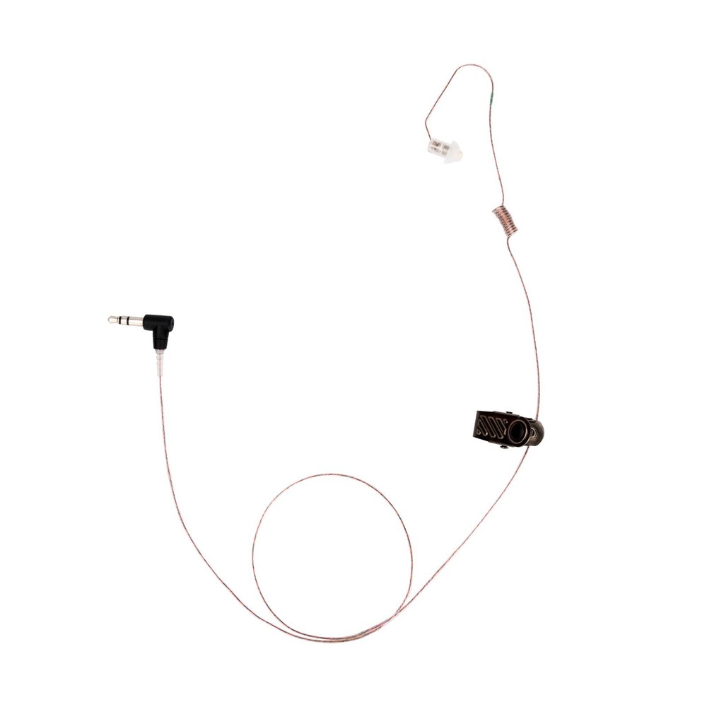 Covert Listen-Only Earpiece Fits Speaker Mic PTT – Balanced Armature HD Sound