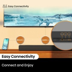 Hisense R651 5.1 Ch 510W Soundbar w/Wireless Subwoofer&2 Rear Surround Speakers