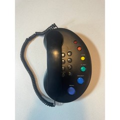 Vintage Radio Shack Palette Fashion Phone Black Multi Color Buttons 43-853 Retro