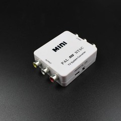 Bi-Directional 2-Way NTSC To PAL+PAL To NTSC Video TV System Converter Adapter