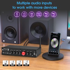 Nobsound M5.1 HiFi 5.1 Channel Digital Amplifier w/ Bluetooth/COAX/OPT/USB Amp