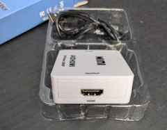 Mini Box AV2HDMI Upscaler AV RCA to HDMI VIDEO Converter Adpter 1080P TV PS2 DV