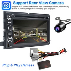 For Ford F250 F350 2006-2014 Apple CarPlay GPS Car Stereo Radio CD DVD Player