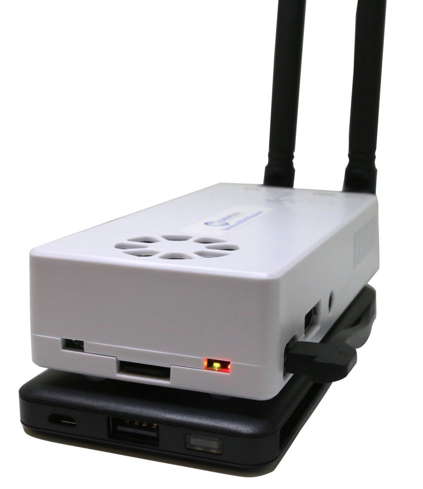 Stratux ADS-B Aviation Weather – Battery, Suction Mount, AHRS, WAAS GPS, Strap