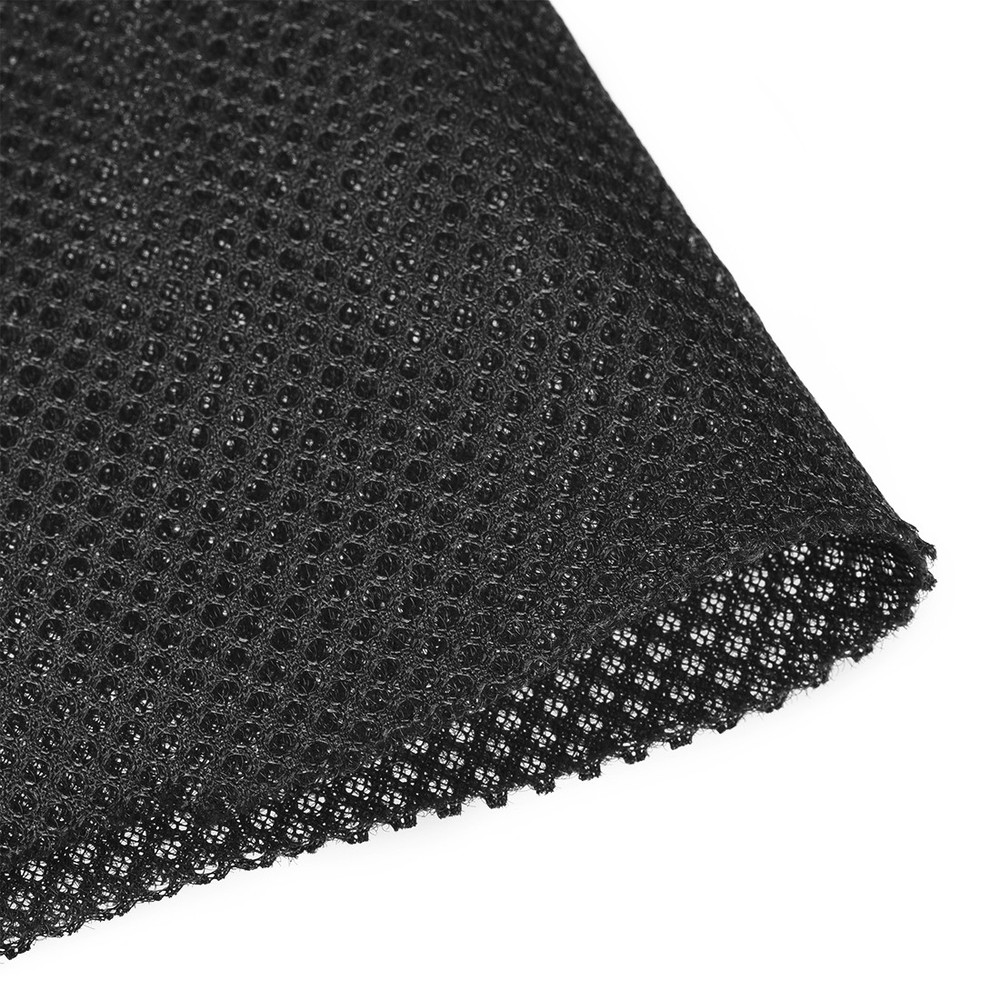 Black Speaker Mesh Grill Stereo Fabric Dustproof 100x160cm 40″ x 63″