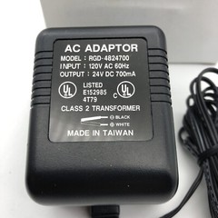 NEW 24V DC Regulated Power Supply Adapter 700MA Class2 UL Listed 24 volt
