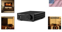 HiFi Class D 2 Channel Stereo Amplifier 300W x 2 with Enhanced Cooling System