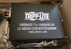 TRIPPLITE 1000BASE-T TO 1000BASE-SX LC MEDIA CONVERTER 850NM