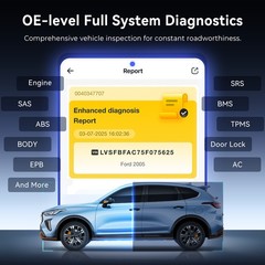 MUCAR BT200 MAX OBD2 Scanner Auto AI Diagnostic Tool All Software Free Auto Vin