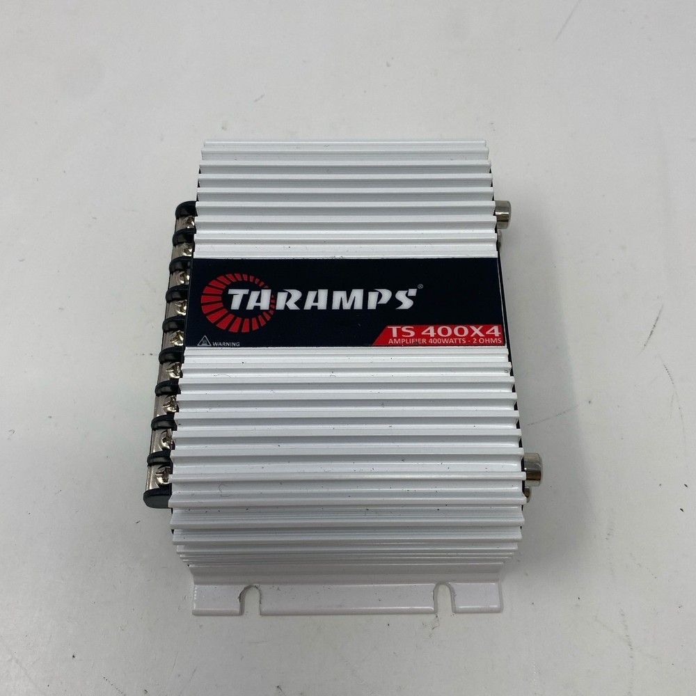 Taramps TS 400×4 V2 4-Channel Car Amp 400W RMS Silver/Black Small