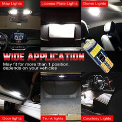 LED 921 Reverse Backup + 2825 License Plate Light for GMC Sierra 1500 2014-2020