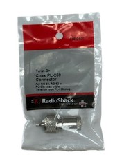 Authentic RadioShack Twist-On Coax PL-259 Connector 2780191