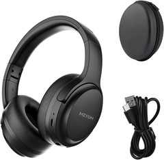 Bluetooth Headphones over Ear 40 Hours Playtime Wireless Microphone 5.3 Hifi