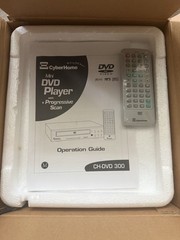 Cyberhome CH-DVD 320 Progressive Scan DVD Player MP3 JPG 2004 Vintage NOS