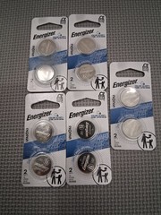 10x Piece Fresh Energizer ECR CR 2025 Lithium 3V Coin Cell Battery child shield