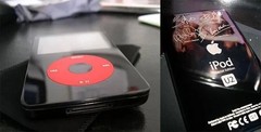 New Apple iPod Classic Vdieo 5th Generation U2 Special Edition Black/Red (30 GB)