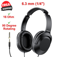 Philips Over Ear Wired Stereo Headphones Studio Monitoring and Recording Headset