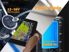 URFRU GPS Navigator for Car Truck 7-Inch 2025 Offline Maps Lifetime Free Updates