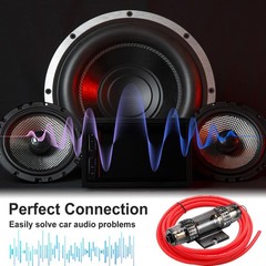 4 Gauge Amplifier Wiring Kit, 2000W Complete All-in-One Car Audio Amp…
