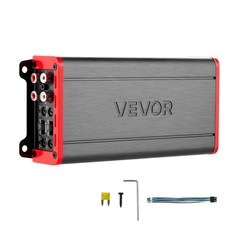 VEVOR Car Audio Amplifier Car Amplifier 4-Channel Class D Max. 4x272W at 4 Ohms