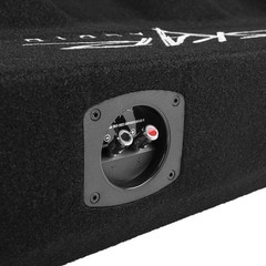 NEW QUAD 8″ 3200W LOADED SUB BOX FITS 2017-2025 FORD SUPER DUTY SUPERCREW CAB