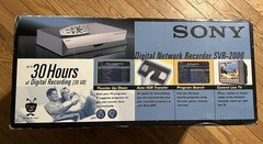 New 30GB Sony SVR-2000 TiVo 30 Hours Remote Original Box