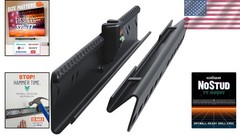 No Stud TV Mount Wall Mount for 32-77 Inch TVs Tilt Slim No Drill None