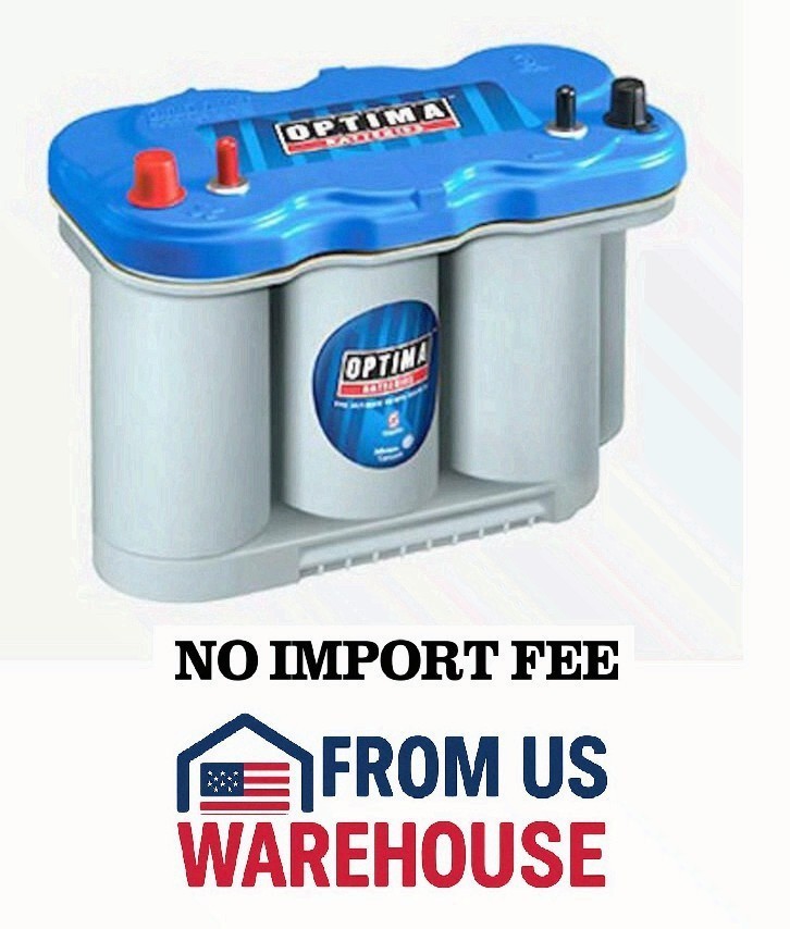 OPTIMA BlueTop D27M Dual Purpose Marine Battery Group 27 AGM 12V 800 CCA Deep Cy