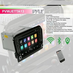 Pyle 2013 VW Jetta Factory OEM Replacement Stereo Receiver – Plug-and-Play