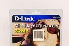 RETRO D-Link 2000s DMP-110 MP3 Player Recorder 32MB NEW Sealed See Pics