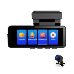 Dash Cam 4K Front & Rear Dash Camera w/ GPS WiFi | 64GB Included