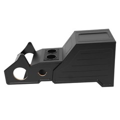 For 2003-2006 Chevy Silverado GMC Sierra 12″ Center Console Subwoofer Box Black