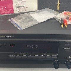 🔥 TESTED Hi-Fi Denon DRA-275R Precision Audio A/V Receiver + Remote + BUNDLE