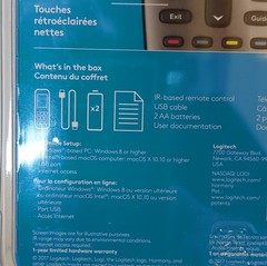 New Sealed Logitech Harmony 650 Wireless Universal Remote Control