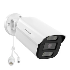 8MP POE Security IP Camera 4K Outdoor Bullet two-way Audio IR Night Vision Cam